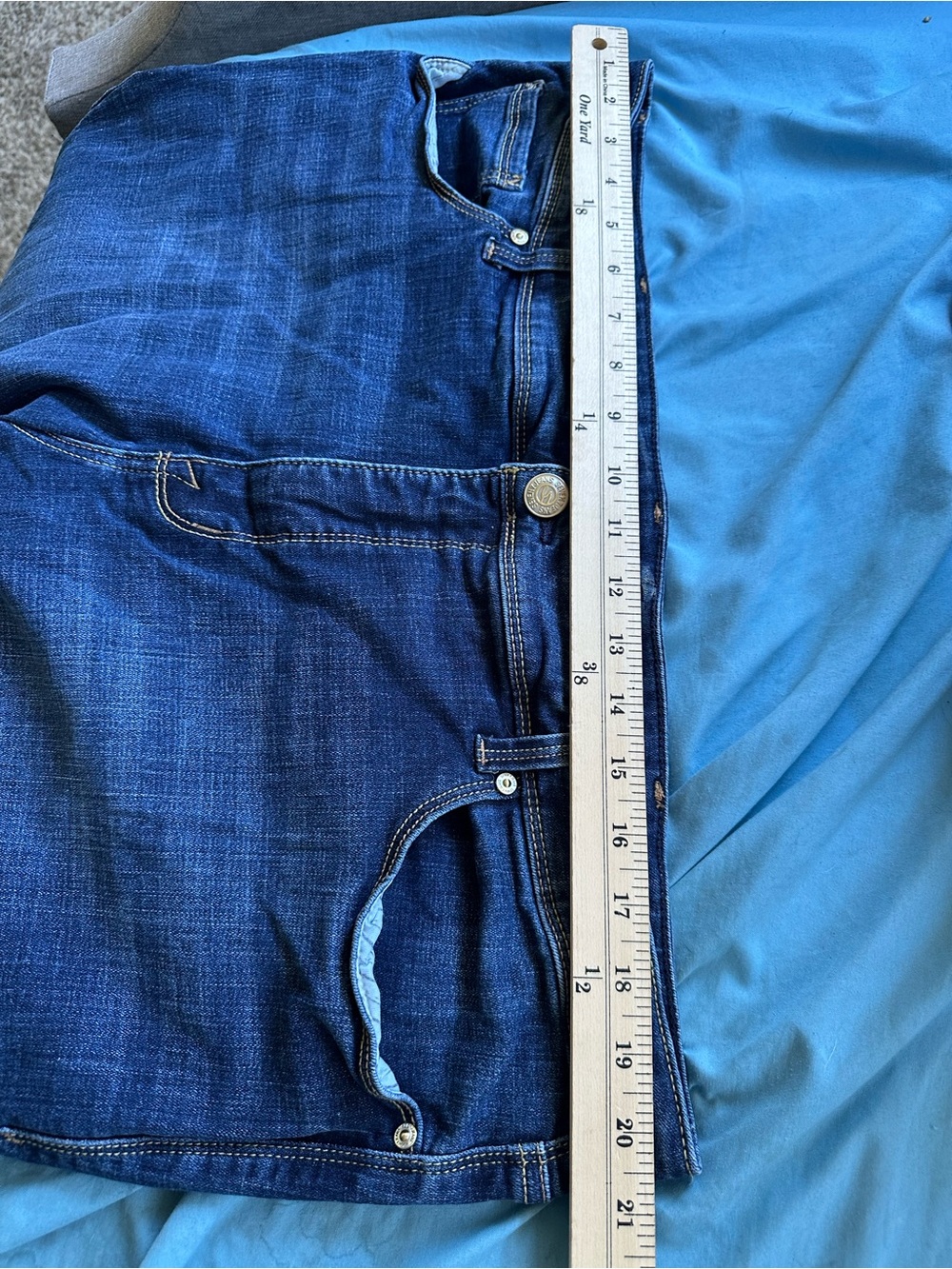 Seven7 Women's Dark Blue Slim Skinny Jeans - Picture 13 of 14